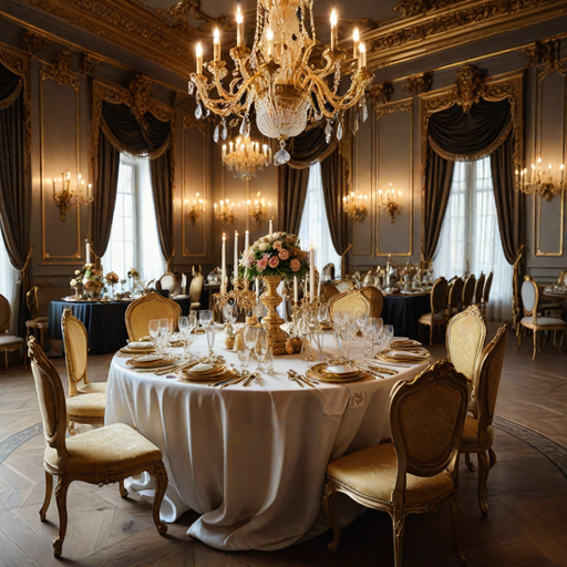 Mariage theme baroque