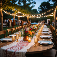 Mariage theme boheme hippie